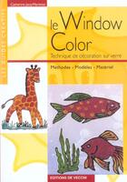 Couverture du livre « Le window color » de Catherine Jacq-Martinez aux éditions De Vecchi