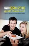 Couverture du livre « Guide restos voir 2010 » de  aux éditions Quebec Amerique