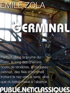 Couverture du livre « Germinal » de Émile Zola aux éditions Publie.net