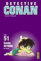 Couverture du livre « Détective Conan Tome 51 » de Gosho Aoyama aux éditions Kana