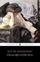 Couverture du livre « A parisian affair and other stories » de Guy de Maupassant aux éditions Adult Pbs