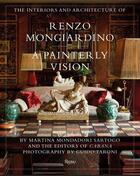 Couverture du livre « The interiors and architecture of renzo mongiardino: a painterly vision » de  aux éditions Rizzoli