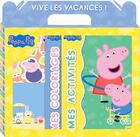 Couverture du livre « Peppa pig - ma valisette vive les vacances » de  aux éditions Hachette Jeunesse