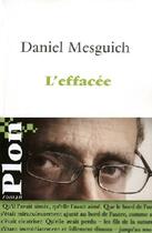 Couverture du livre « L'efface » de Mesguich Daniel aux éditions Plon