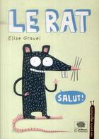 Couverture du livre « Le rat » de Elise Gravel aux éditions Le Pommier