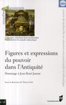 Couverture du livre « Figures et expressions du pouvoir dans l'Antiquité » de Thierry Piel aux éditions Pu De Rennes