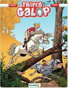 Couverture du livre « Triple galop Tome 6 » de Rodrigue/Du Peloux aux éditions Bamboo