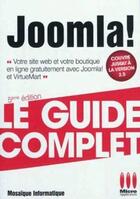 Couverture du livre « Joomla! (4e édition) » de  aux éditions Micro Application