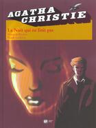 Couverture du livre « Agatha Christie t.6 ; la nuit qui n'en finit pas » de Francois Riviere et Franck Leclercq aux éditions Paquet