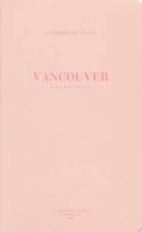 Couverture du livre « Vancouver » de Dina Goldstein aux éditions Be Poles