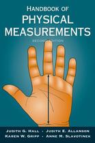 Couverture du livre « Handbook of Physical Measurements » de Slavotinek Anne aux éditions Oxford University Press Usa