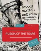 Couverture du livre « Russia of the tsars » de Waldron Peter aux éditions Thames & Hudson