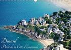 Couverture du livre « Dinard perle de la cote d emeraude calendrier mural 2018 din - visite de la station balneaire » de Frederic B aux éditions Calvendo