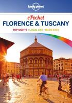 Couverture du livre « Lonely Planet Pocket Florence » de Williams aux éditions Loney Planet Publications