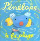 Couverture du livre « Pénélope à la plage » de Gutman/Hallensleben aux éditions Gallimard-jeunesse