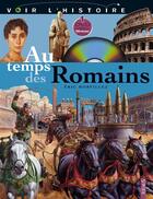 Couverture du livre « Au temps des romains » de Franck Segretain aux éditions Fleurus