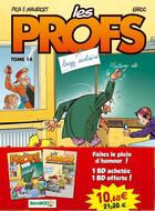 Couverture du livre « Les profs Tome 14 : buzz scolaire » de Erroc et Pica aux éditions Bamboo