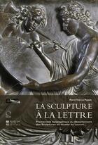 Couverture du livre « Sculpture à la lettre » de Pierre-Yves Le Pogam aux éditions Officina
