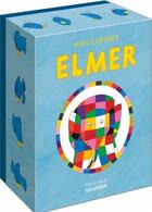 Couverture du livre « Coffret Elmer » de David Mckee aux éditions Kaleidoscope