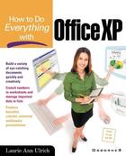 Couverture du livre « How to do everything with office xp » de Ulrich Laurie Ann aux éditions Mcgraw-hill Education