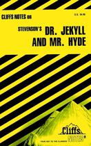 Couverture du livre « CliffsNotes on Stevenson's Dr. Jekyll and Mr. Hyde » de Roberts James L aux éditions Houghton Mifflin Harcourt