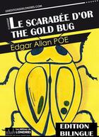 Couverture du livre « Le scarabée d'or » de Edgar Allan Poe aux éditions Les Editions De Londres