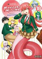 Couverture du livre « Monster Musume ; everyday life with monster girls Tome 18 » de Okayado aux éditions Ototo