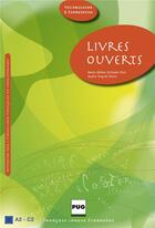 Couverture du livre « Livres ouverts ; livre de l'élève » de Regnat-Esteoule aux éditions Pu De Grenoble