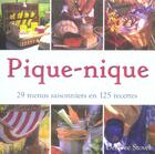 Couverture du livre « Pique-nique ; 29 menus saisonniers en 125 recettes » de Stovel Dee Dee aux éditions Ada