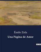 Couverture du livre « Una pagina de amor » de Émile Zola aux éditions Culturea