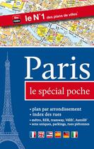 Couverture du livre « Paris ; le plan spécial poche par arrondissement (édition 2013) » de  aux éditions Blay Foldex