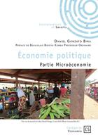 Couverture du livre « Économie politique - Partie Microéconomie » de Gonzato Bina Daniel aux éditions Publibook