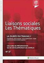 Couverture du livre « Liaisons sociales ; les thématiques T.47 ; la durée du travail t.1 (2e édition) » de Michel Morand et Gwennhael Francois aux éditions Liaisons