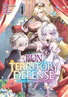 Couverture du livre « Fun territory defense by the optimistic lord Tome 4 » de Kururi et Mitsuru Inoue et Maro Aoiro aux éditions Meian