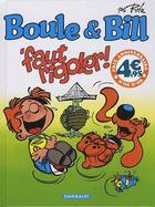 Couverture du livre « Boule & Bill ; 'faut rigoler ! » de Jean Roba aux éditions Boule Et Bill