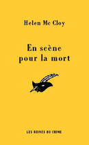 Couverture du livre « En scène pour la mort » de Helen Mccloy aux éditions Editions Du Masque