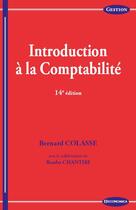 Couverture du livre « Introduction a la comptabilite, 14e ed. » de Chantiri/Colasse aux éditions Economica