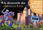 Couverture du livre « À la découverte des châteaux forts » de Benedicte Le Loarer aux éditions Philippe Auzou