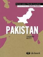 Couverture du livre « Pakistan » de Tasnim Butt aux éditions De Boeck Superieur