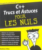 Couverture du livre « C++ Trucs Et Astuces » de Telles Matthew aux éditions First Interactive