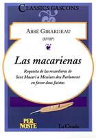 Couverture du livre « Las Macarienas » de Abbe Girardeau aux éditions Per Noste