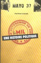 Couverture du livre « Mayo 37 ; une histoire politique » de  aux éditions Acratie