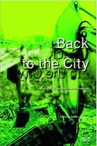 Couverture du livre « Back to the city strategies » de Lehmann Steffen aux éditions Hatje Cantz