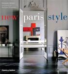 Couverture du livre « New paris style » de Miller Danielle aux éditions Thames & Hudson