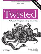 Couverture du livre « Twisted Network Programming Essentials » de Jessica Mckellar aux éditions O'reilly Media