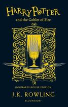 Couverture du livre « HARRY POTTER AND THE GOBLET OF FIRE - HUFFLEPUFF EDITION » de J. K. Rowling aux éditions Bloomsbury