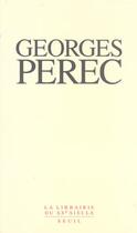 Couverture du livre « Coffret : voeux, le voyage d'hiver, beaux presents, belles absentes » de Georges Perec aux éditions Seuil