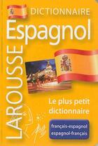Couverture du livre « Dictionnaire Larousse micro espagnol ; français-espagnol / français-espagnol » de  aux éditions Larousse