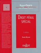 Couverture du livre « Droit pénal spécial (3e édition) » de Valerie Malabat aux éditions Dalloz