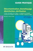 Couverture du livre « Decontamination bionettoyage deinfection sterilisation » de Darbord aux éditions Elsevier-masson